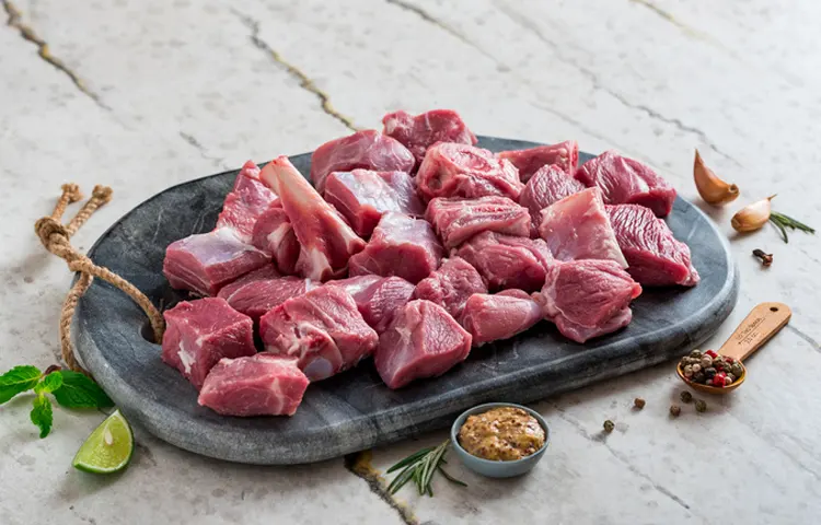 GOAT leg curry cut (Raan)